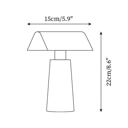 Hom & Ember – Caret Table Lamp - Hom & Ember