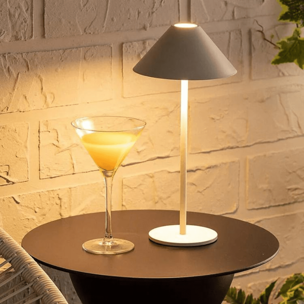 Hom & Ember – Conical Traveler Glow Lamp - Hom & Ember