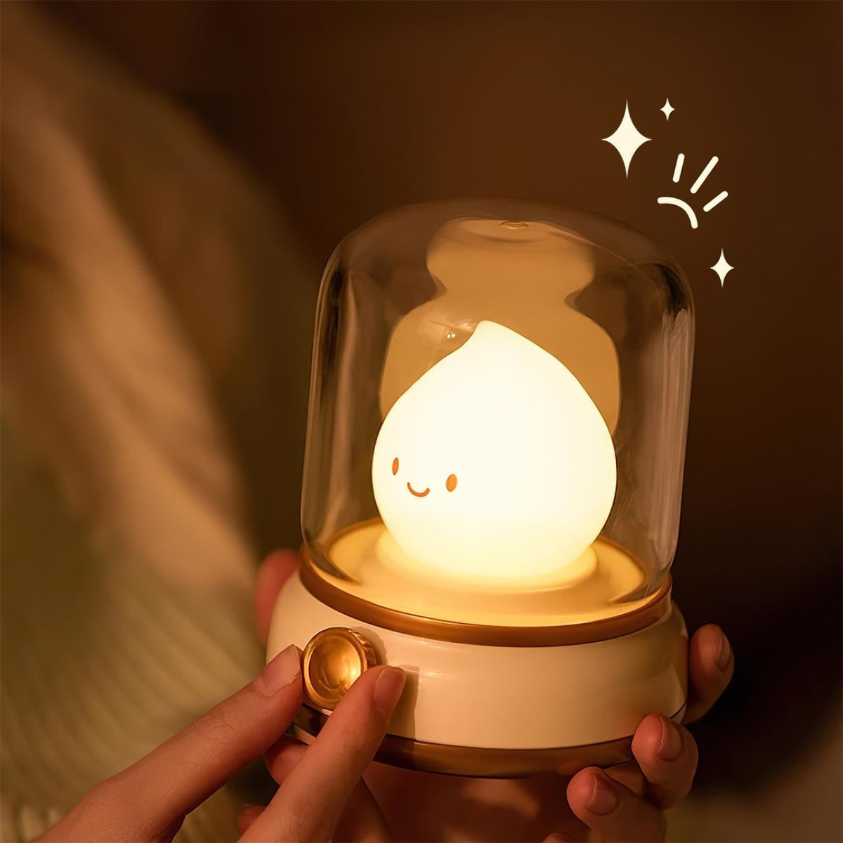 Hom & Ember – Flame LED Night Light - Hom & Ember