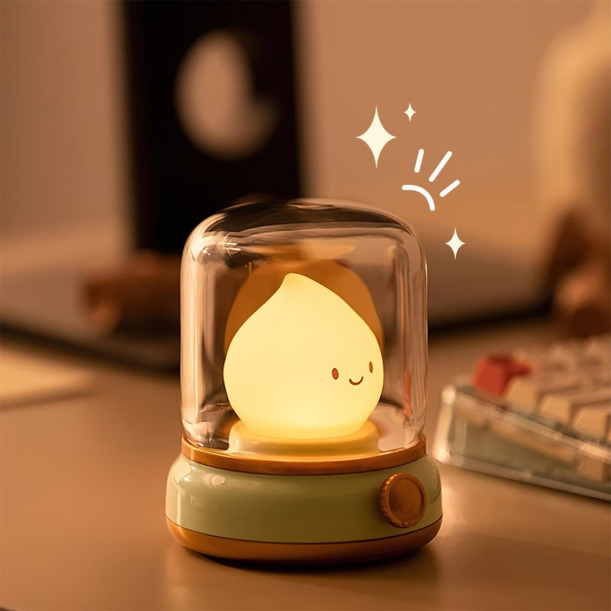 Hom & Ember – Flame LED Night Light - Hom & Ember
