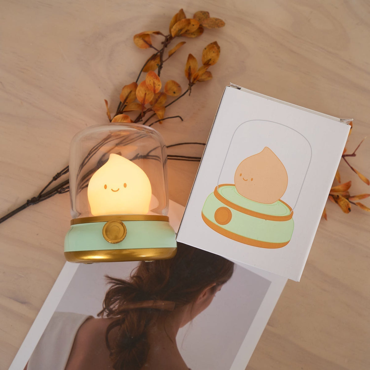 Hom & Ember – Flame LED Night Light - Hom & Ember