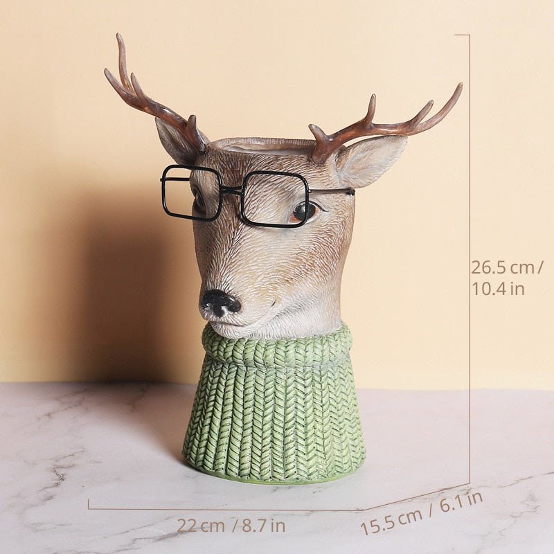 Hom & Ember – Garden Animal Vase - Hom & Ember