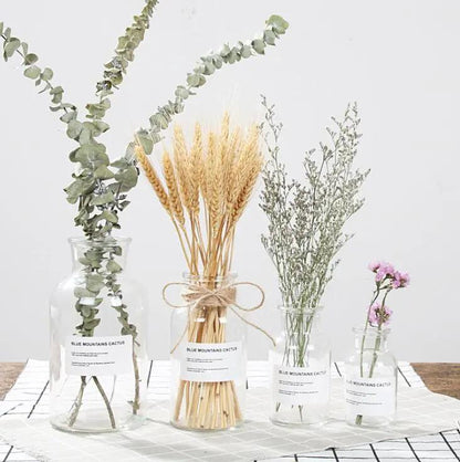 Hom & Ember – Glass Bottle Vase - Hom & Ember