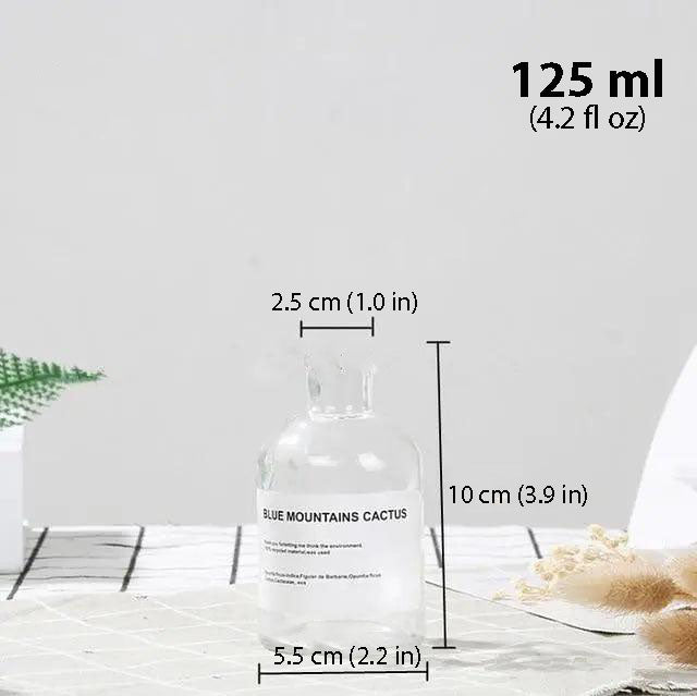 Hom & Ember – Glass Bottle Vase - Hom & Ember