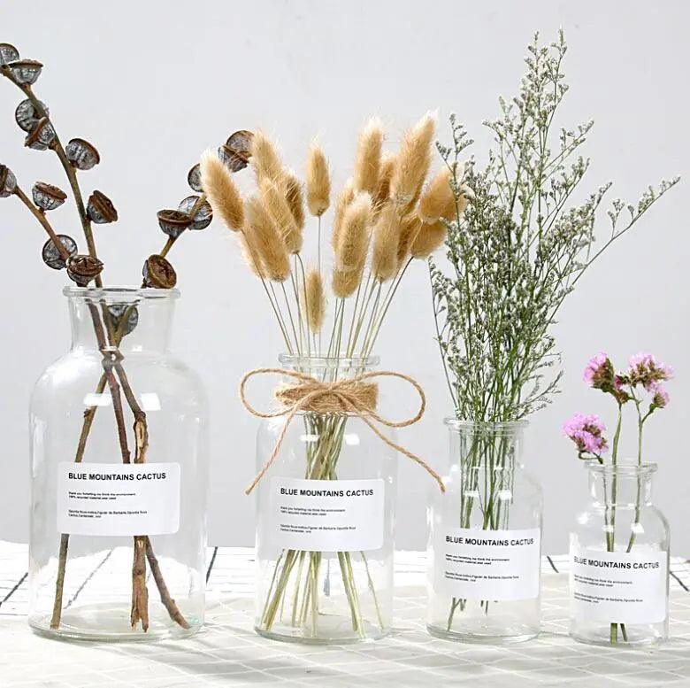 Hom & Ember – Glass Bottle Vase - Hom & Ember
