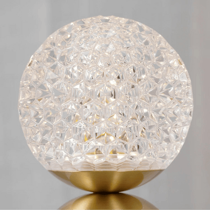 Hom & Ember – Golden Veil Wireless Lamp - Hom & Ember
