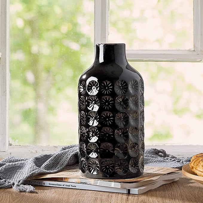Hom & Ember – Modern Ceramic Porcelain Vase - Hom & Ember