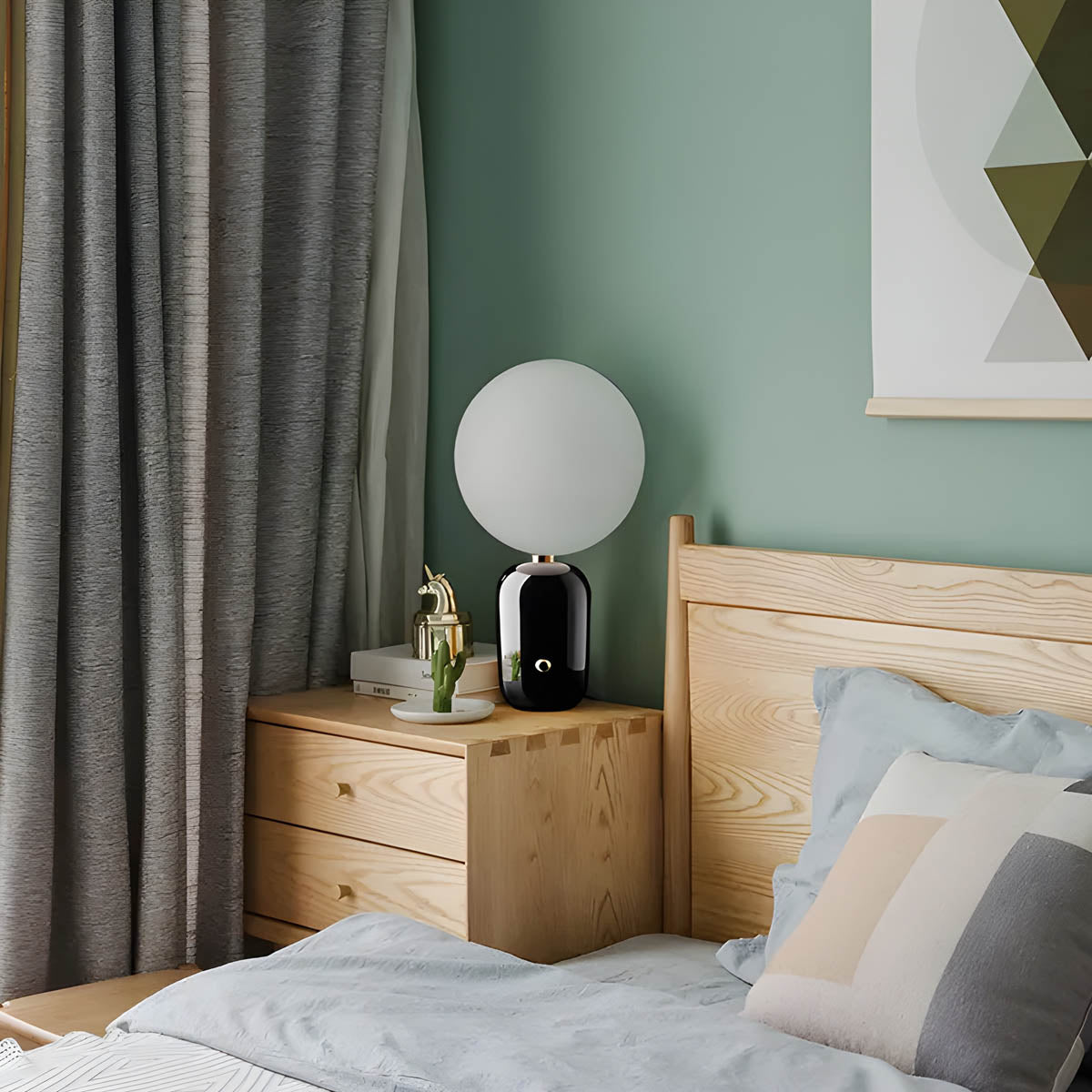 Hom & Ember – Modern Spherical Lamp - Hom & Ember