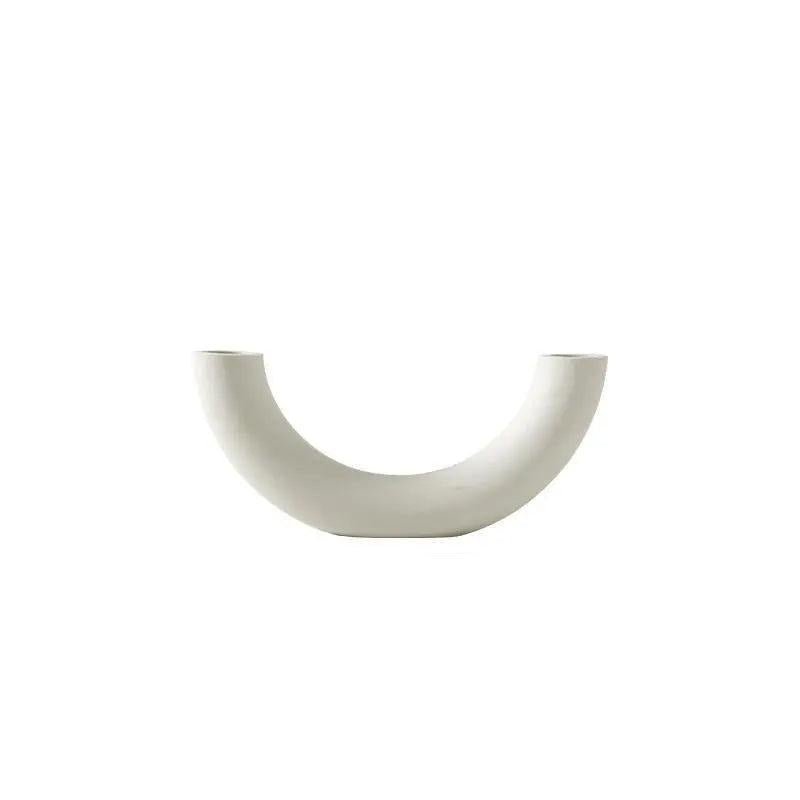 Hom & Ember – Nordic Ceramic Vase - Hom & Ember