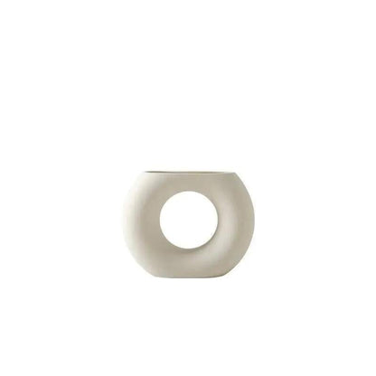 Hom & Ember – Nordic Ceramic Vase - Hom & Ember