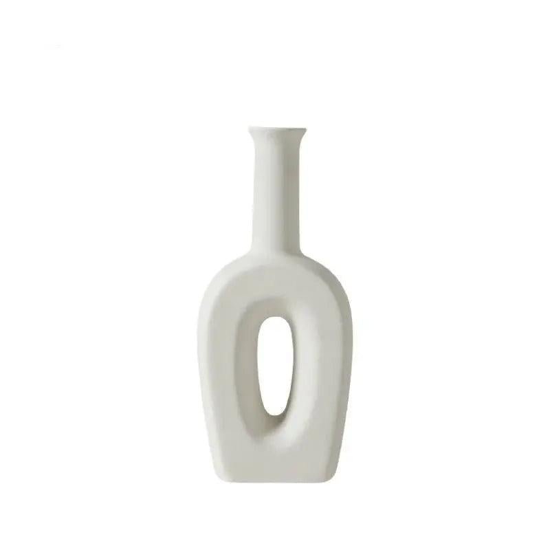 Hom & Ember – Nordic Ceramic Vase - Hom & Ember