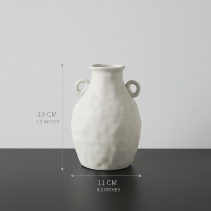 Hom & Ember – Nordic Ceramic Vase - Hom & Ember