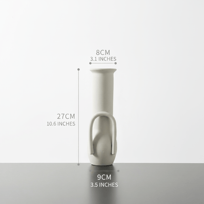 Hom & Ember – Nordic Ceramic Vase - Hom & Ember