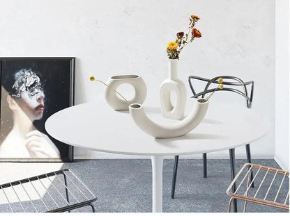 Hom & Ember – Nordic Ceramic Vase - Hom & Ember