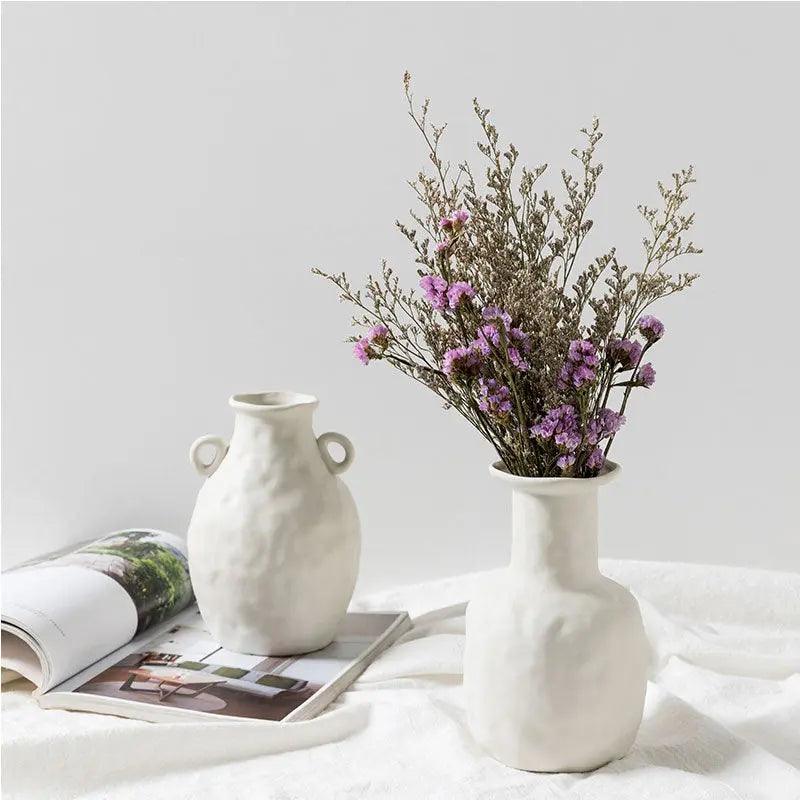 Hom & Ember – Nordic Ceramic Vase - Hom & Ember
